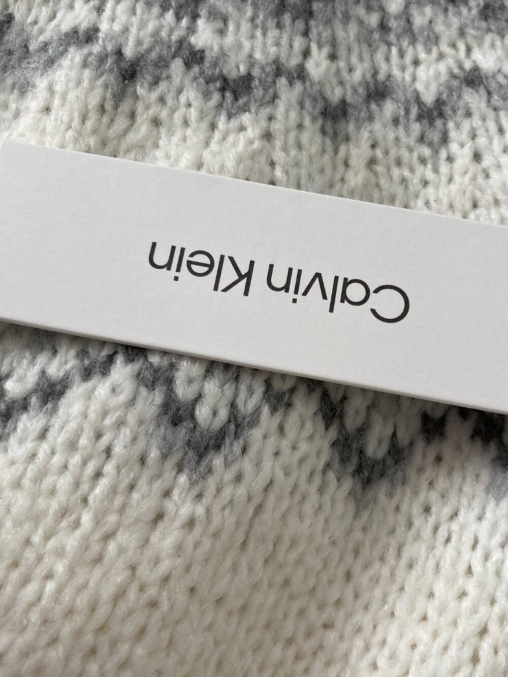 Calvin Klein Fair Isle Sweater XS - Picture 7 of 8